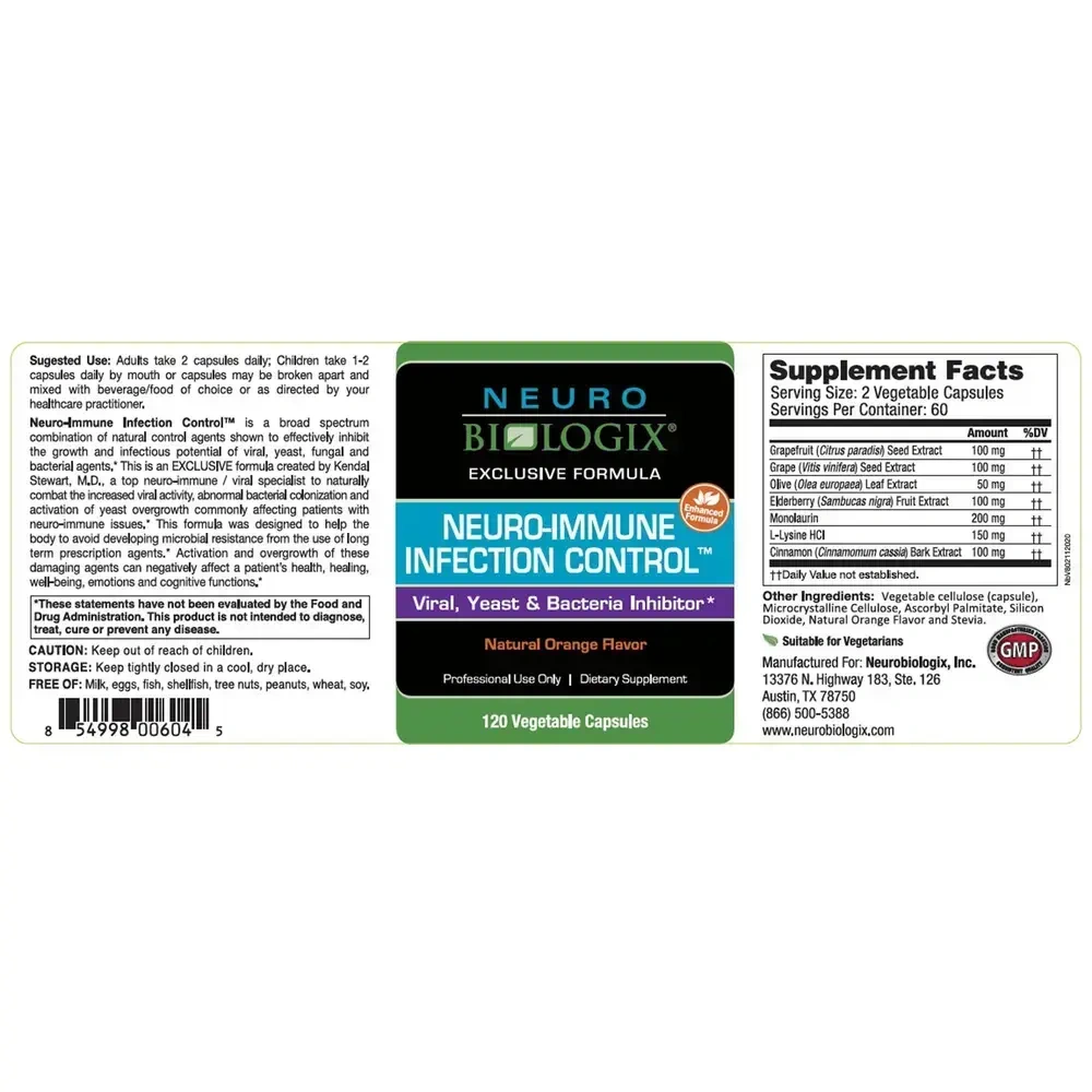 Product image for Neuro Immune Infection Control.