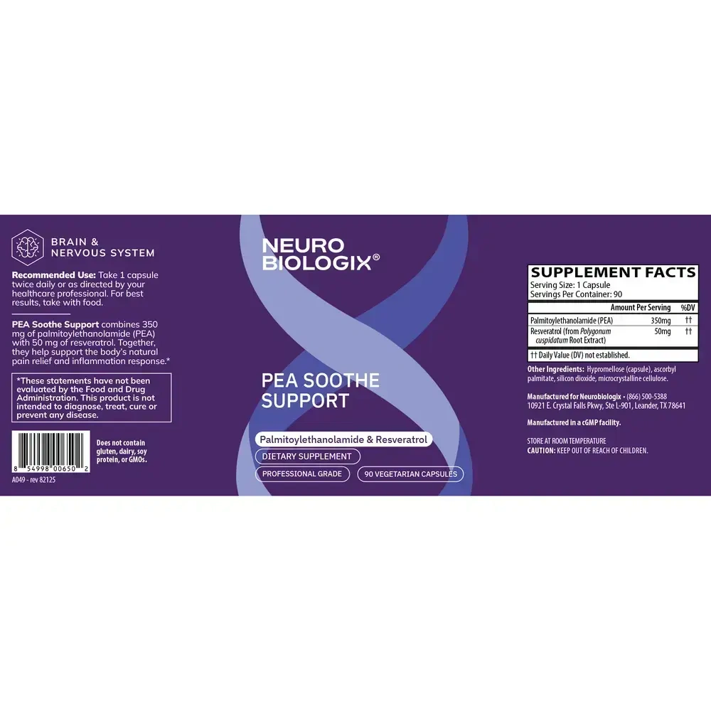 Product image for PEA Soothe Support.