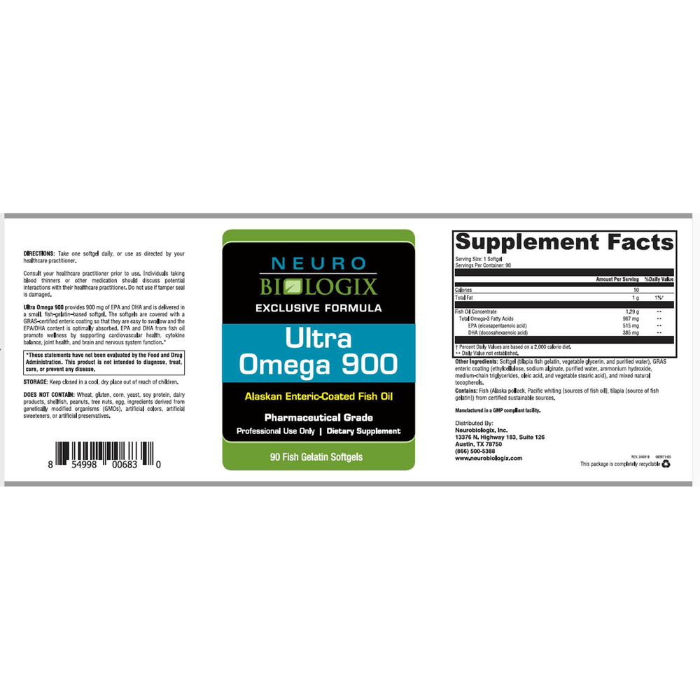 Product image for Ultra Omega 900.