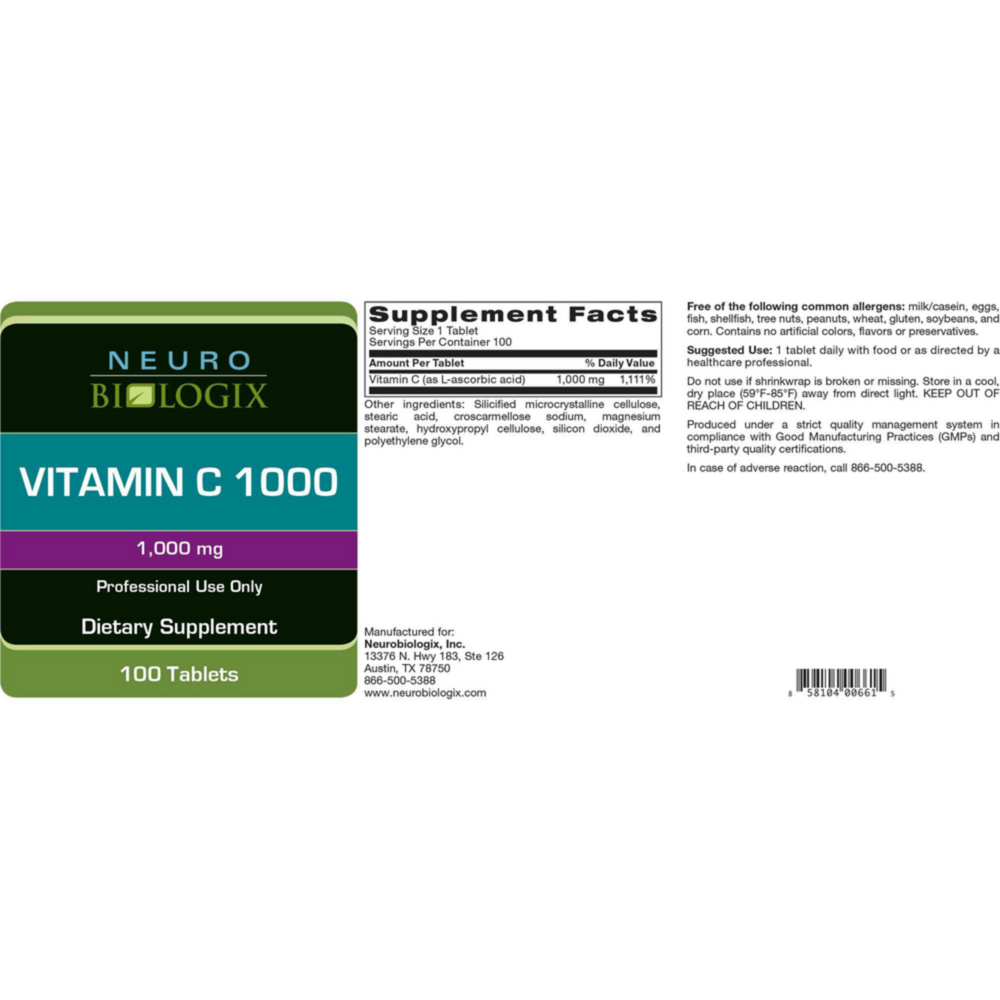 Product image for Vitamin C 1000.