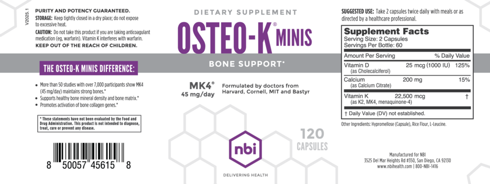 Product image for Osteo-K Minis.