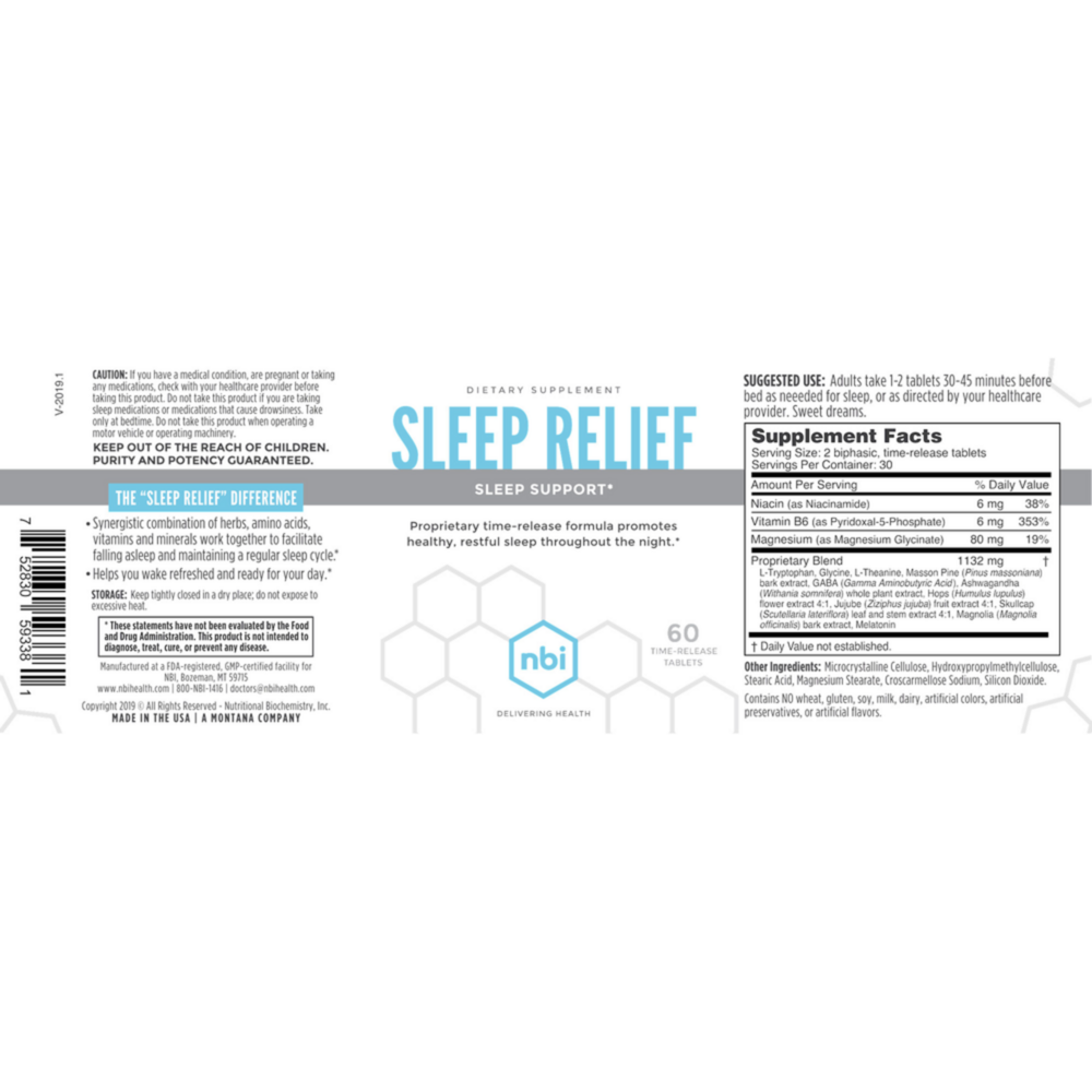 Product image for Sleep Relief.