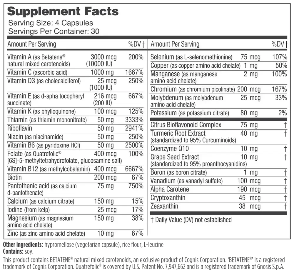 Product image for Supreme Multivitamin.