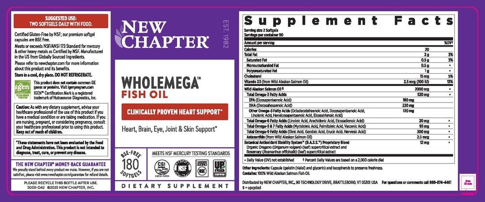 Product image for Wholemega™ Fish Oil.