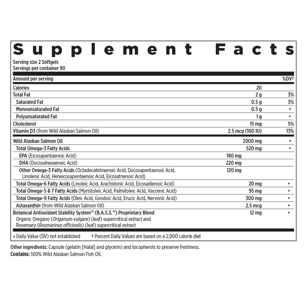Product image for Wholemega™ Fish Oil.