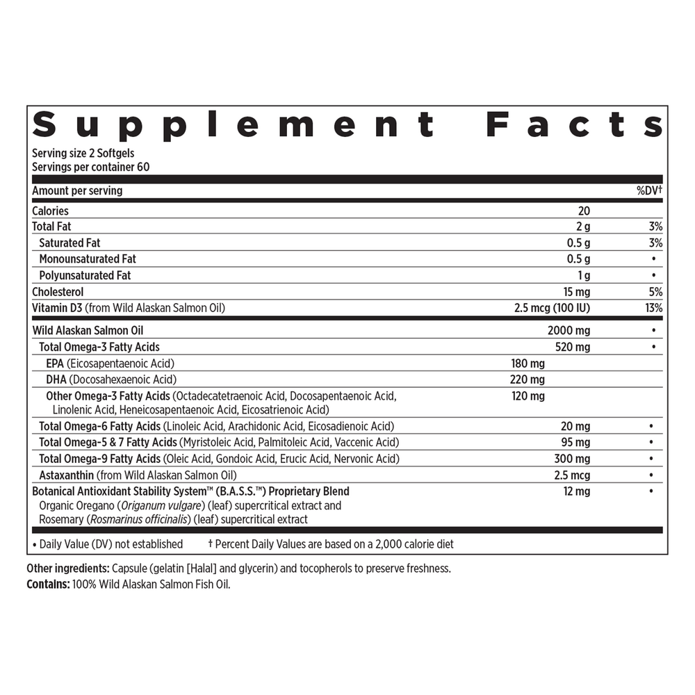 Product image for Wholemega™ Fish Oil.