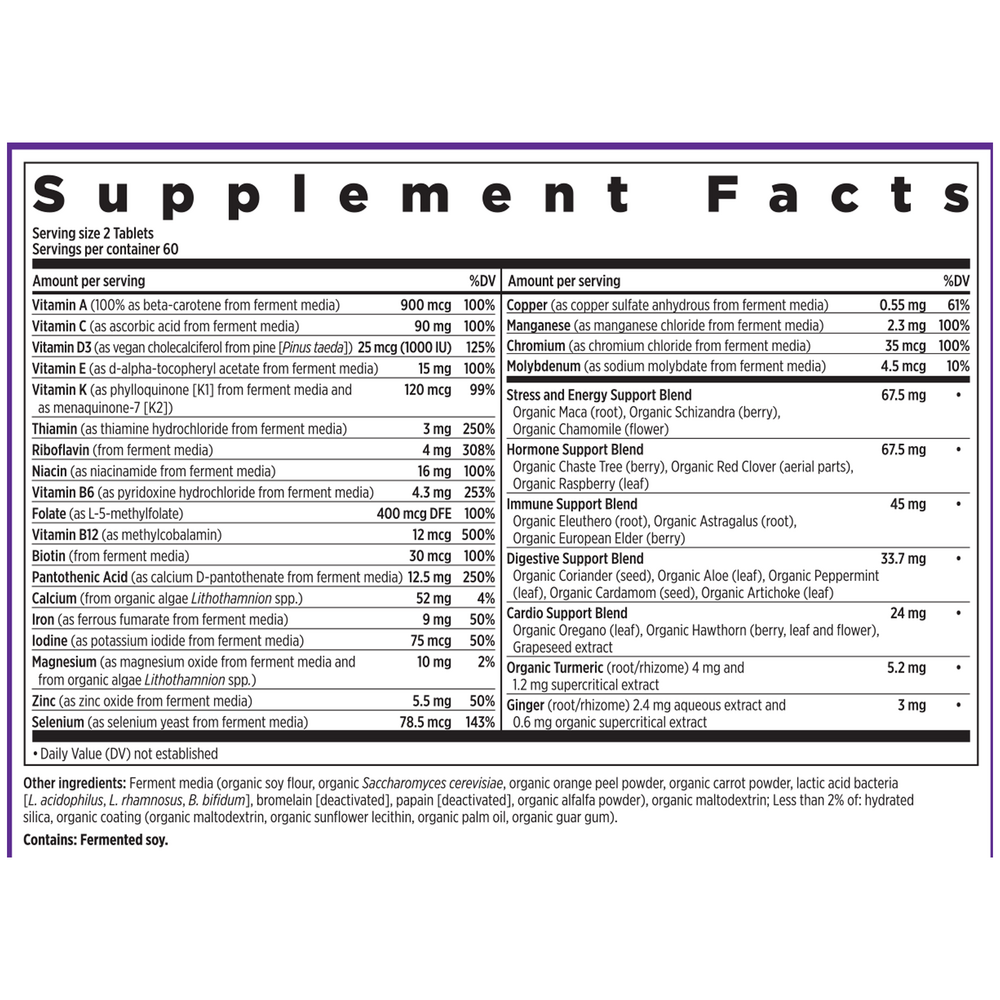Product image for Women's Advanced Multivitamin.