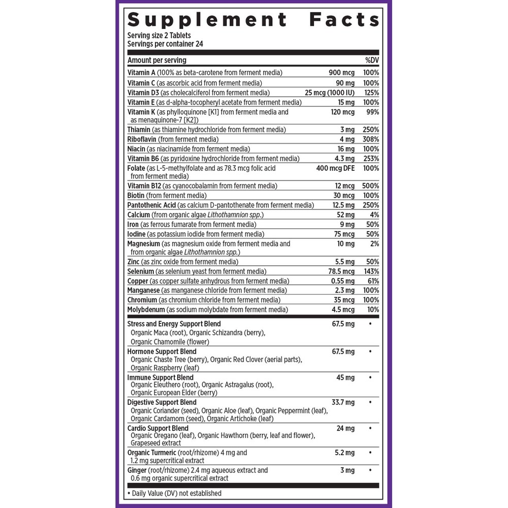 Product image for Women's Advanced Multivitamin.