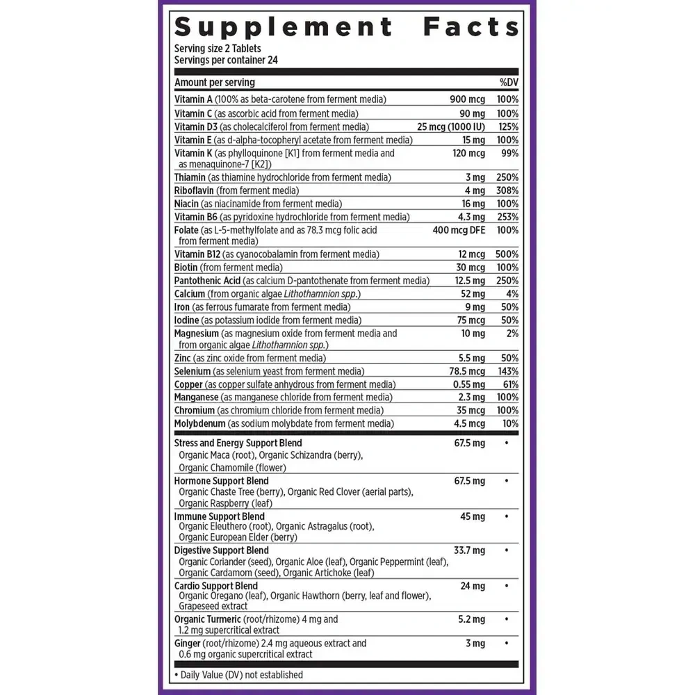 Product image for Women's Advanced Multivitamin.