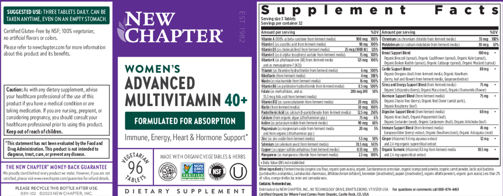 Product image for Women&#39;s Advanced 40+ Multi.