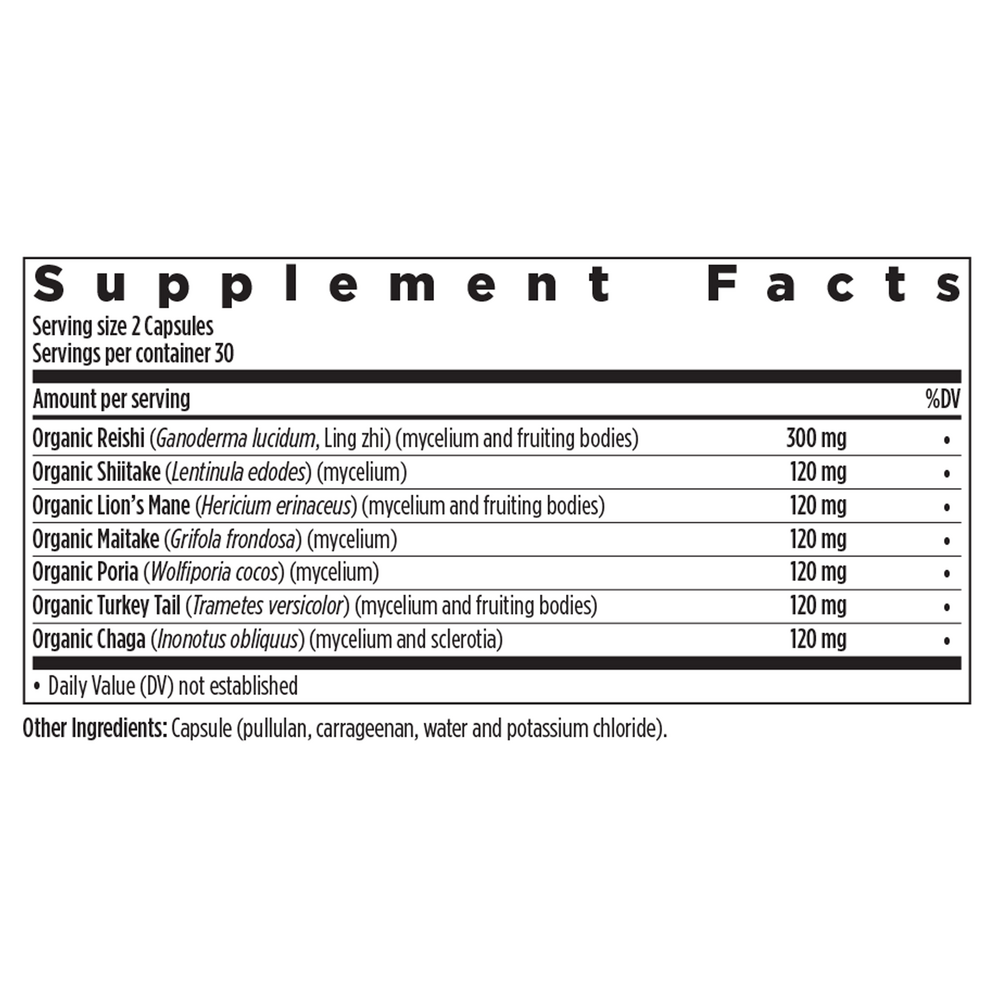 Product image for Immune Support Reishi &amp; Shiitake.