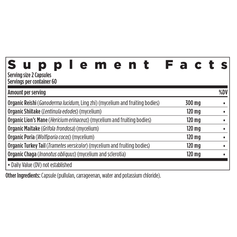 Product image for Immune Support Reishi &amp; Shiitake.