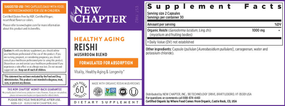 Product image for Healthy Aging, Reishi.
