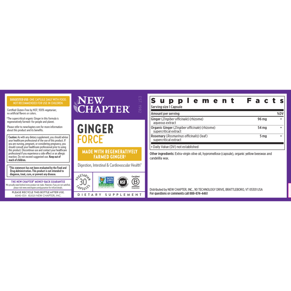 Product image for Ginger Force™.