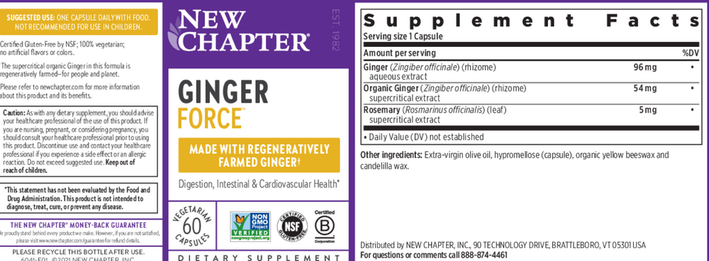 Product image for Ginger Force™.