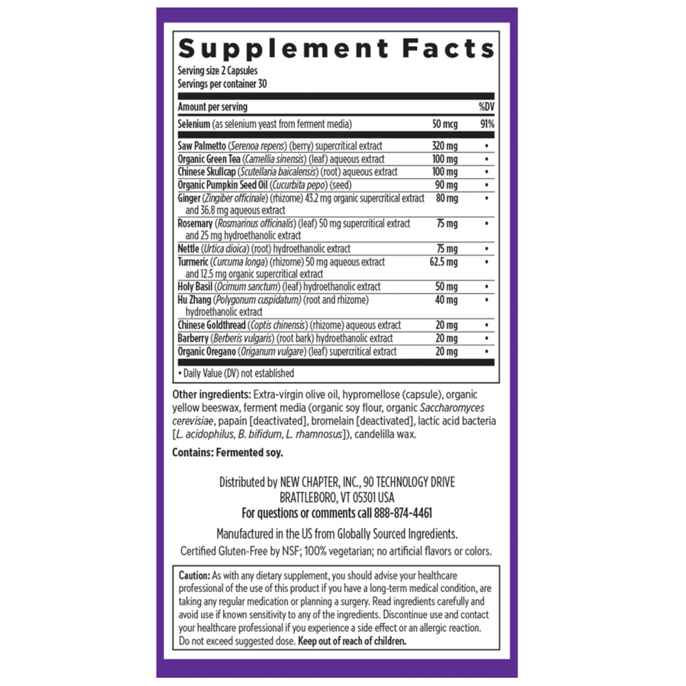 Product image for Zyflamend Prostate.