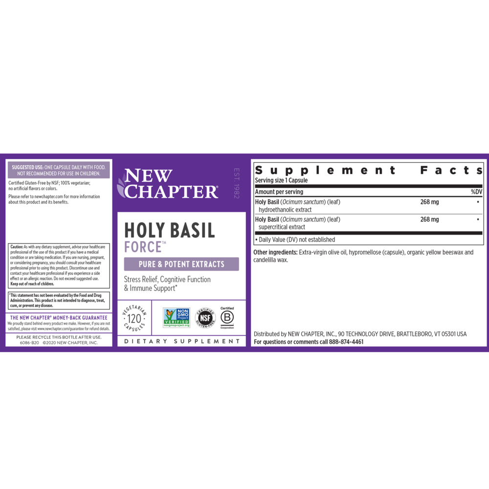 Product image for Holy Basil Force.