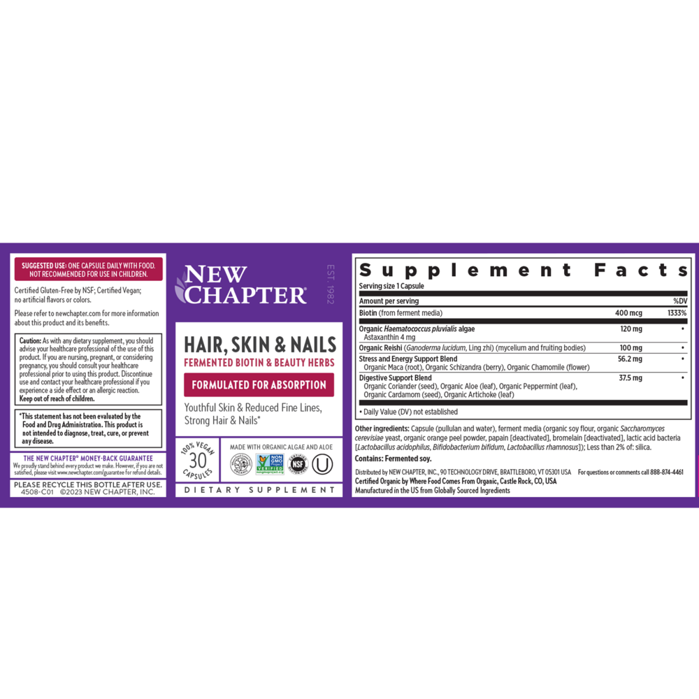 Product image for Hair, Skin &amp; Nails.