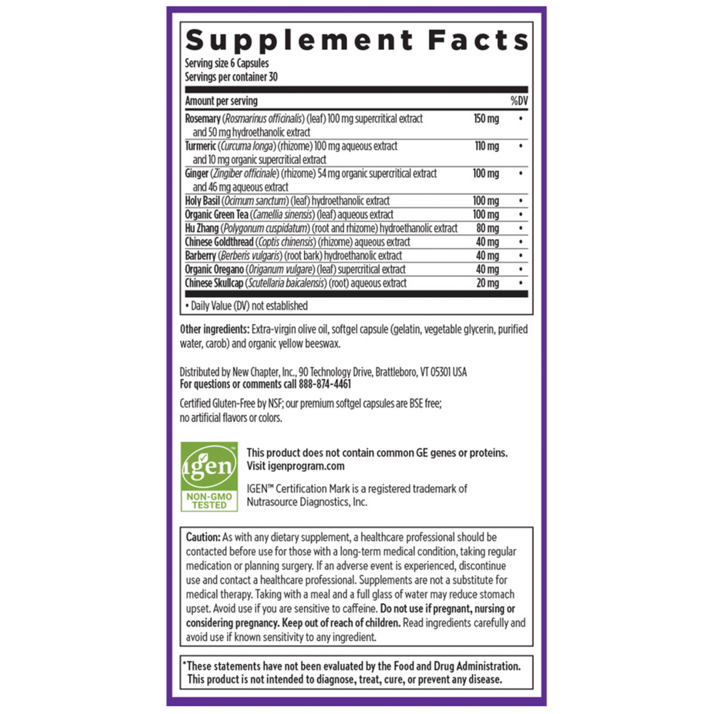 Product image for Zyflamend™ Mini Softgels.