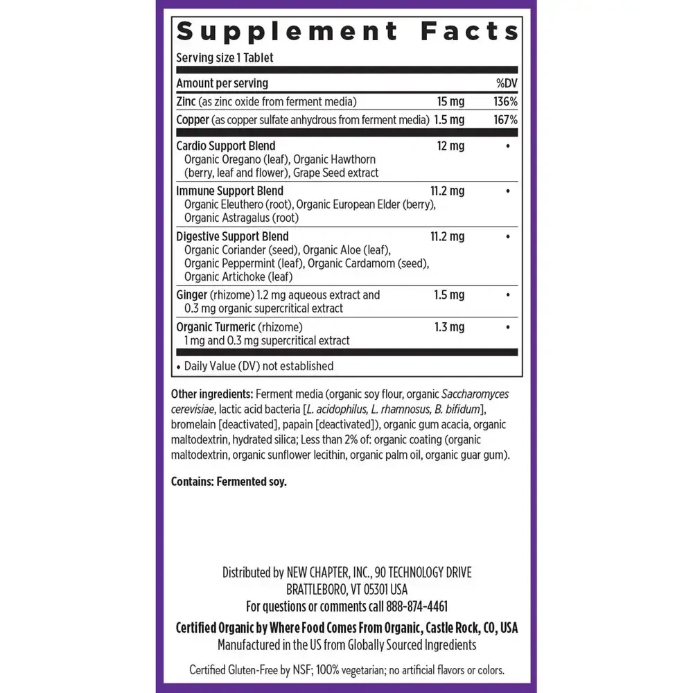 Product image for Fermented Zinc Complex.