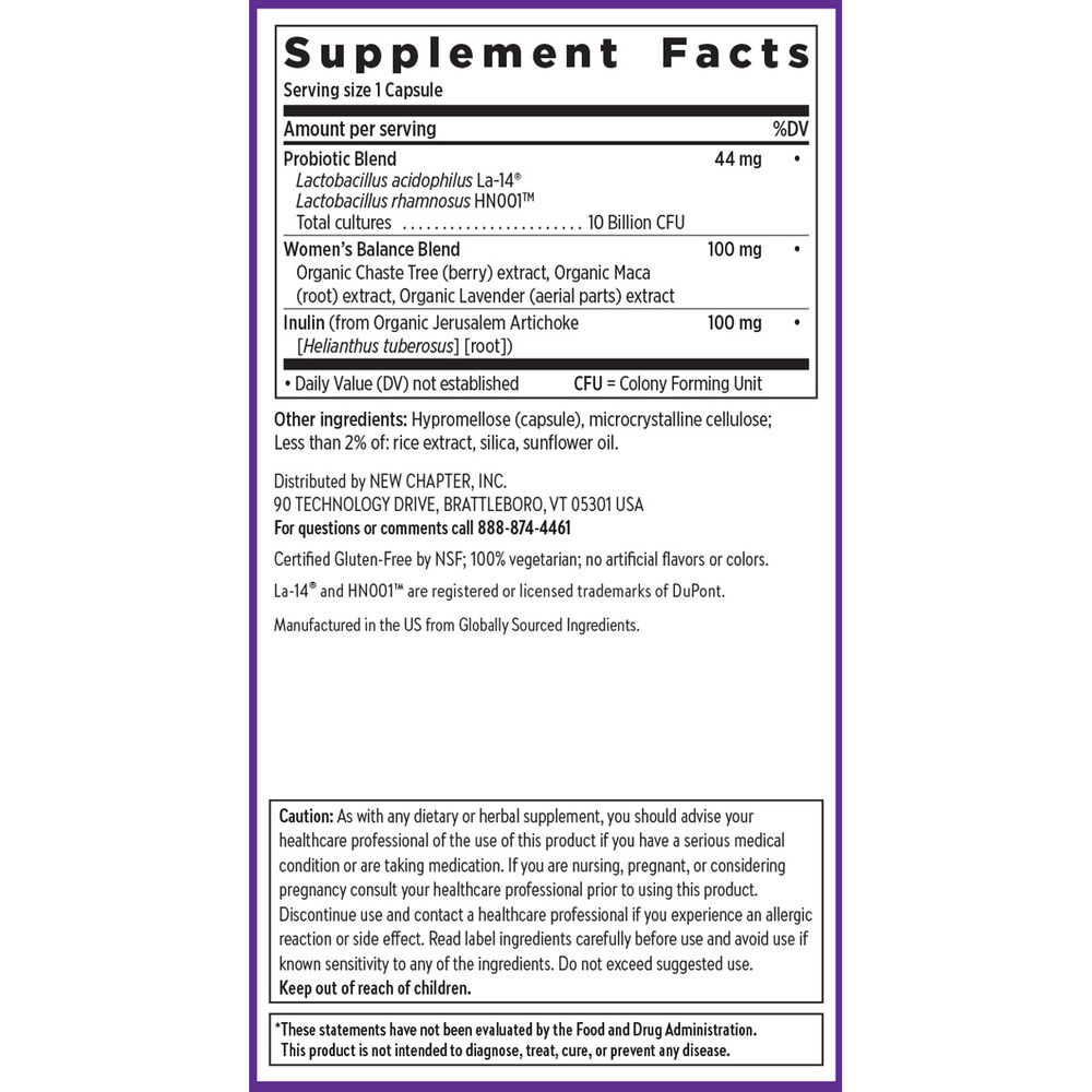 Product image for All-Flora Women's Daily Probiotic.