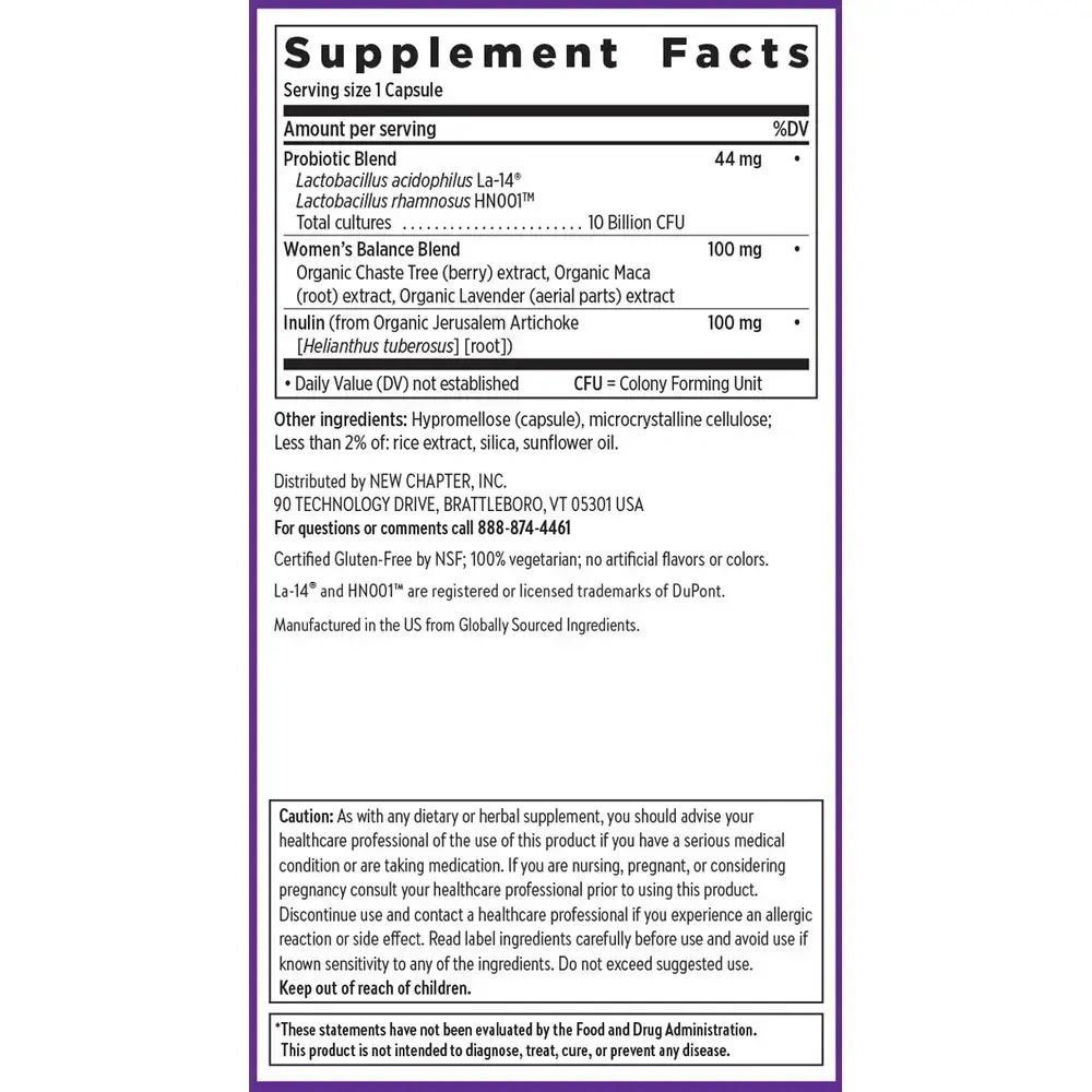 Product image for All-Flora Women's Daily Probiotic.