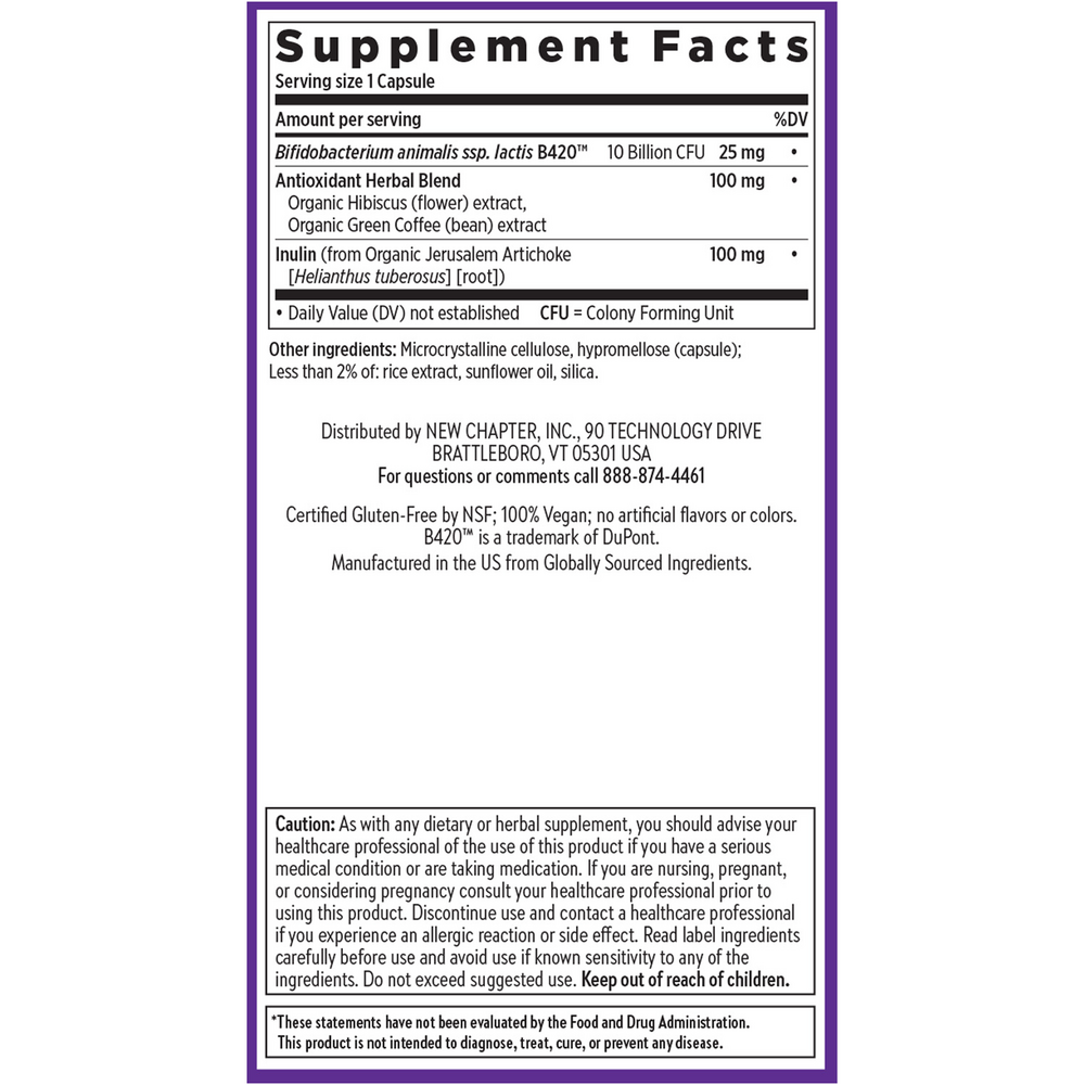 Product image for Daily Dual Biotic Probiotic + Prebiotic.