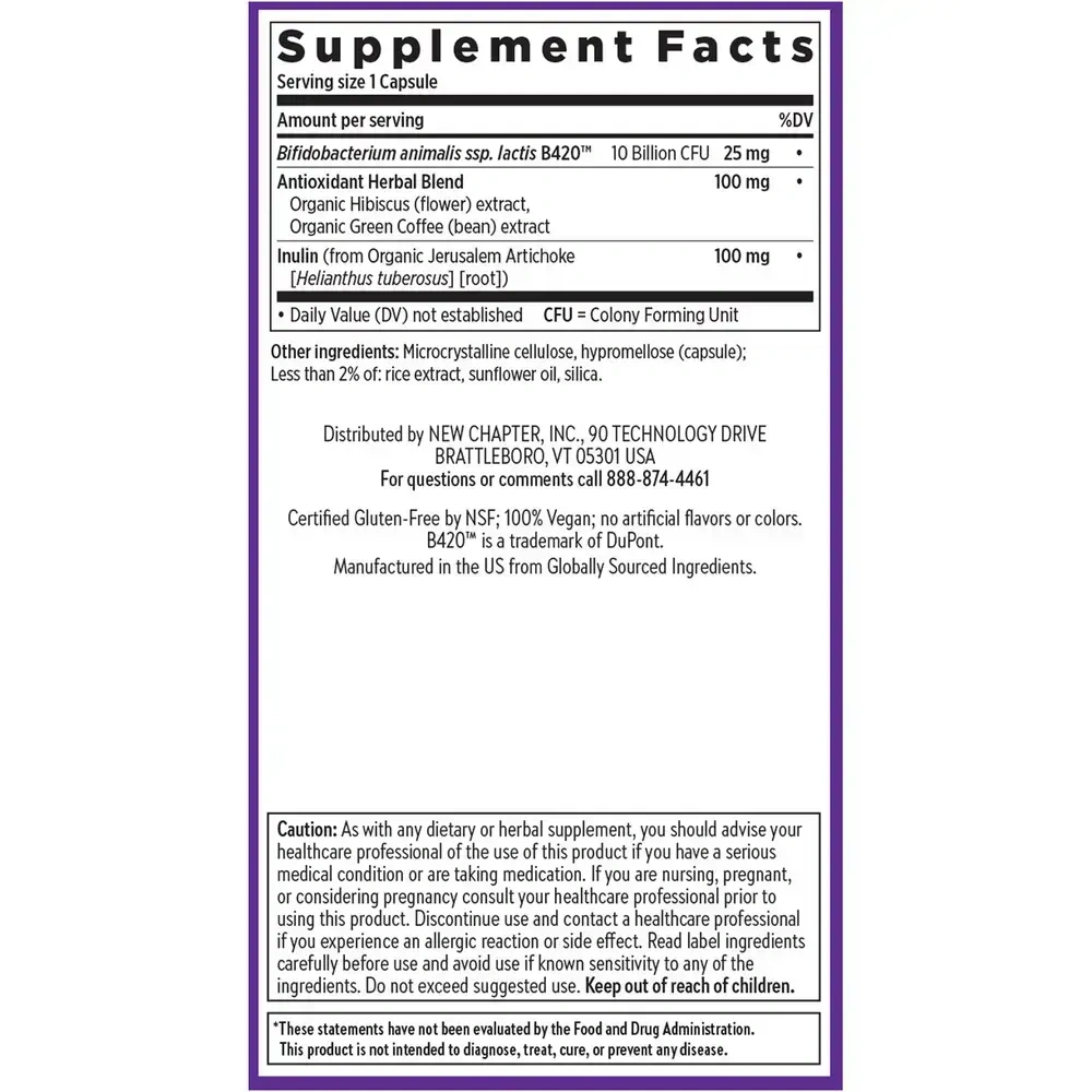 Product image for Daily Dual Biotic Probiotic + Prebiotic.