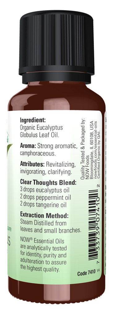Product image for Organic Eucalyptus Oil.