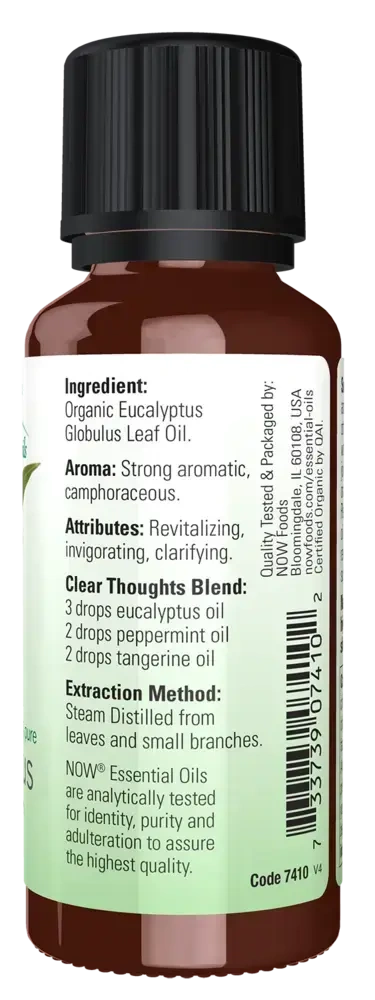 Product image for Organic Eucalyptus Oil.