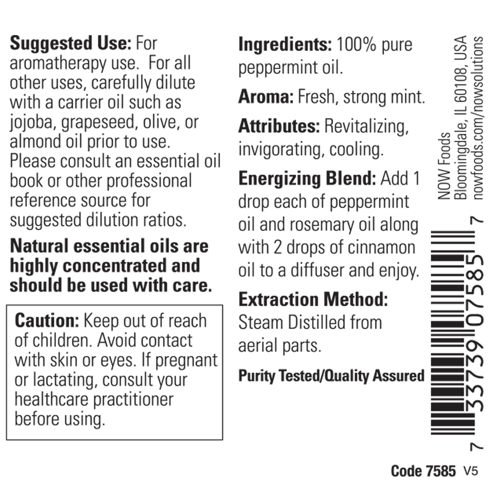 Product image for Peppermint Oil Organic.