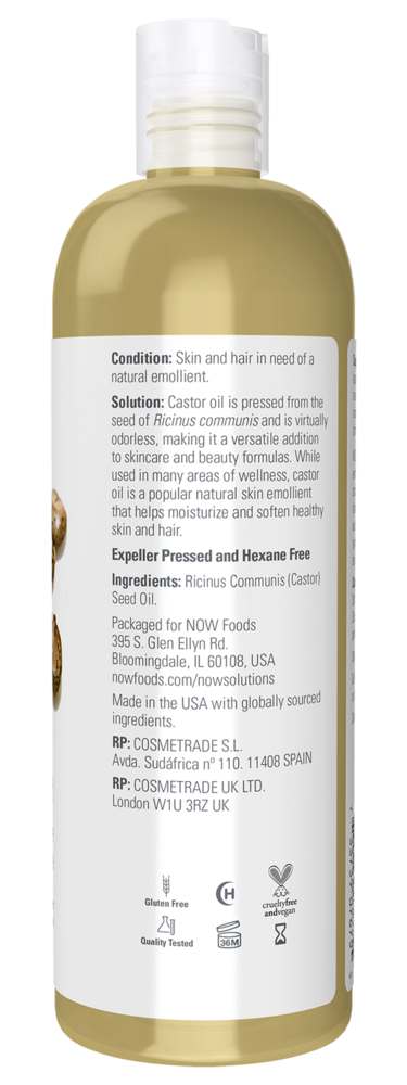 Product image for Castor Oil 100% Pure.