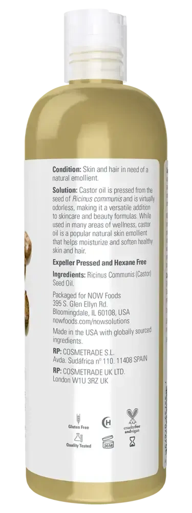 Product image for Castor Oil 100% Pure.