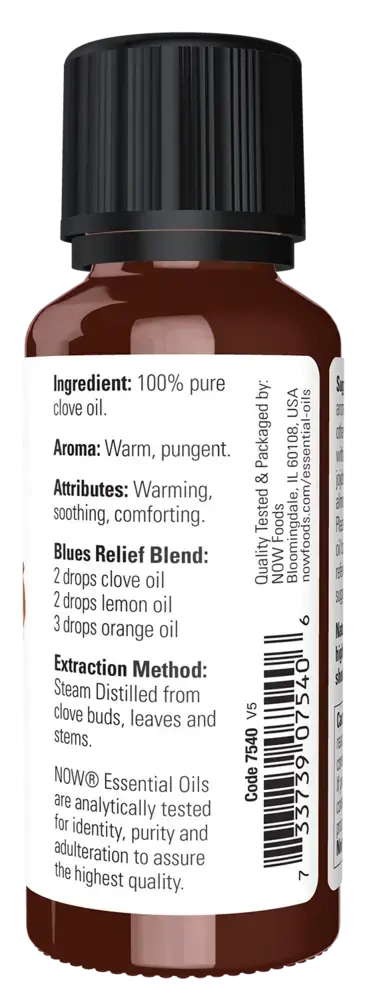 Product image for Clove Oil 100% Pure Liquid.