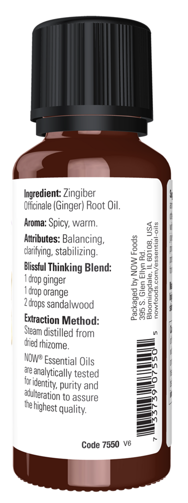 Product image for Ginger Oil.