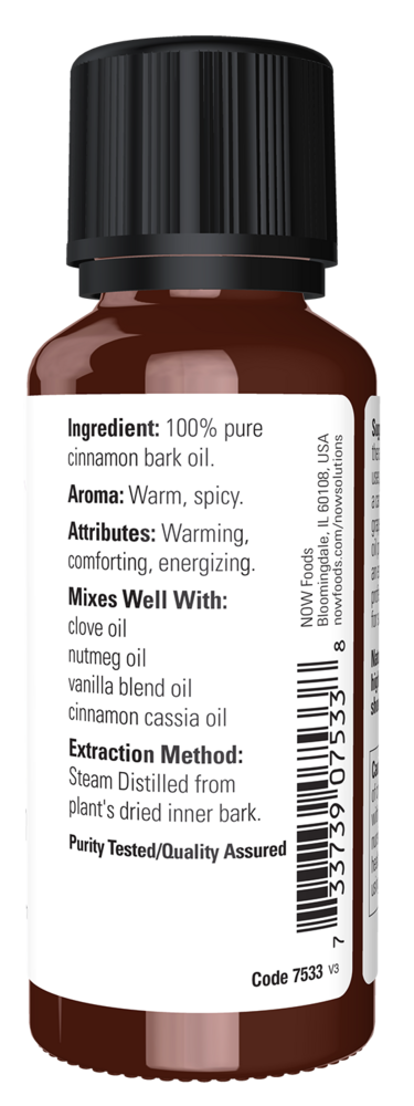 Product image for Cinnamon Bark Oil.