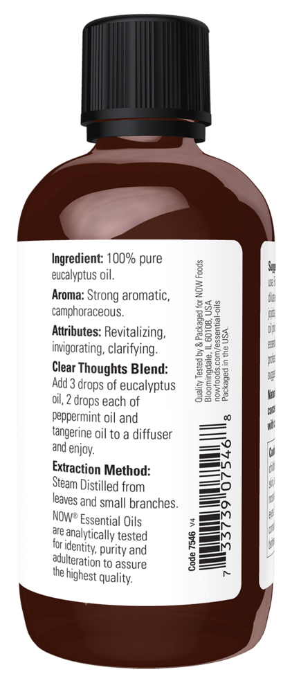Product image for Eucalyptus Oil 100% Pure Liquid.