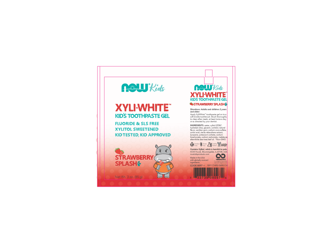 Product image for Xyliwhite Strawberry - Kids Toothpaste.