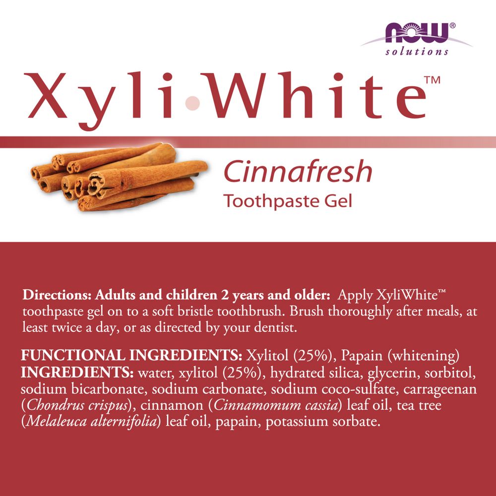 Product image for Xyliwhite Cinnafresh Toothpaste.