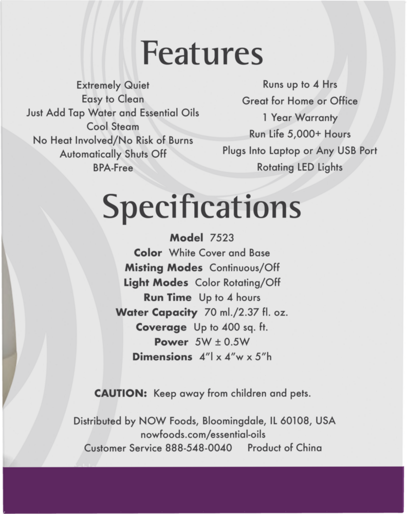 Product image for Ultrasonic USB Diffuser.