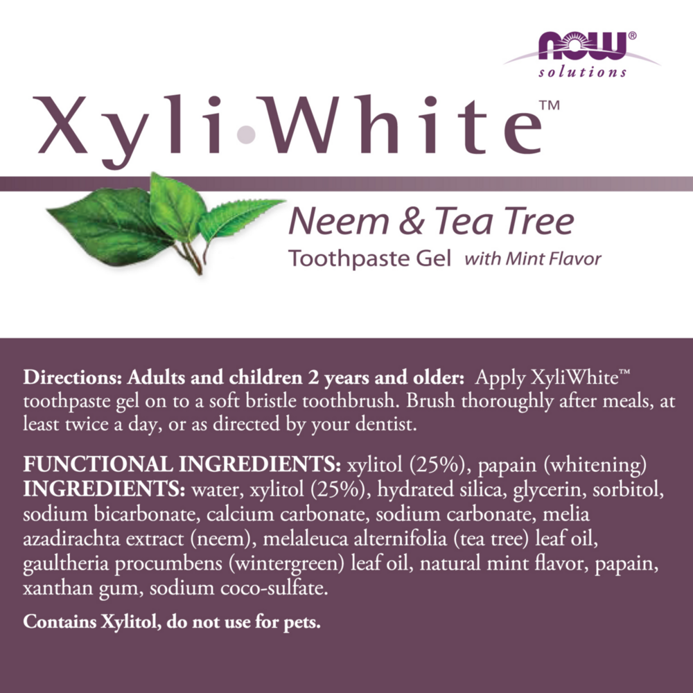 Product image for Xyliwhite™ Neem &amp; Tea Tree Toothpaste.