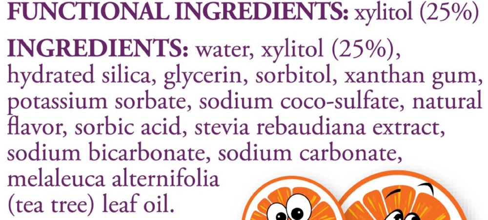 Product image for Kid&#39;s Xyliwhite™ Orange Toothpaste.