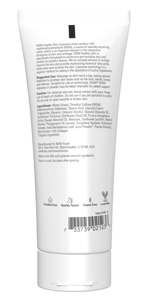 Product image for MSM Liposome Lotion.