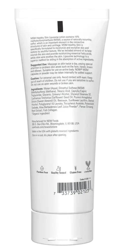 Product image for MSM Liposome Lotion.