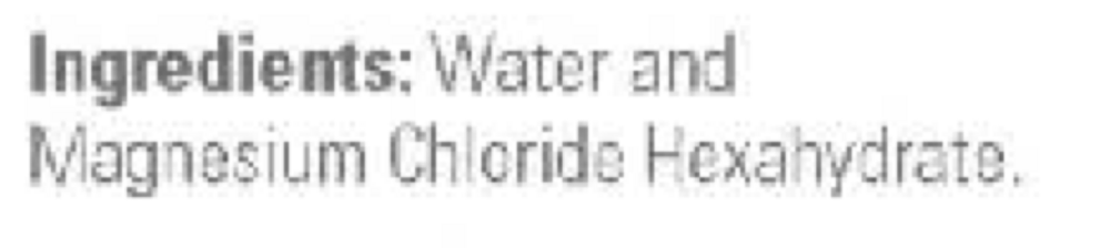 Product image for Magnesium Topical Spray.