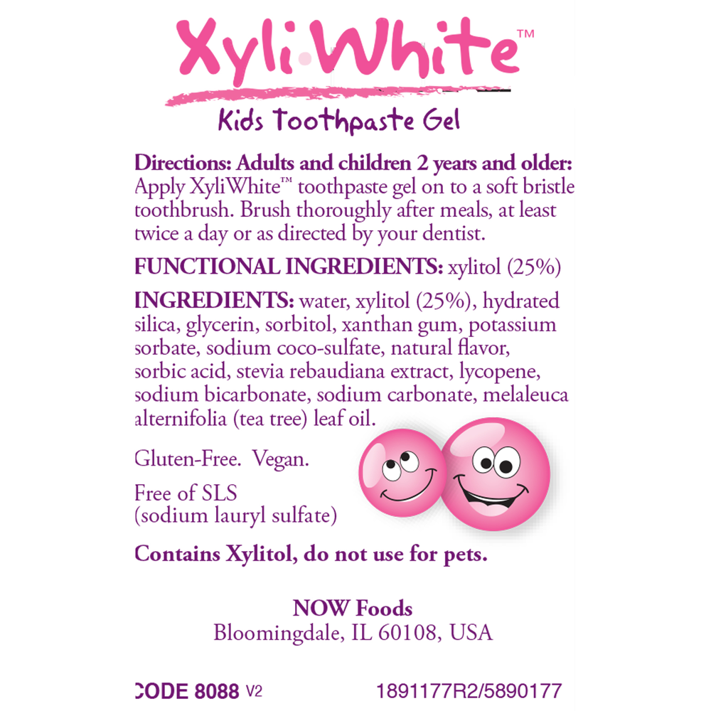 Product image for Xyliwhite Bubblegum Toothpaste.