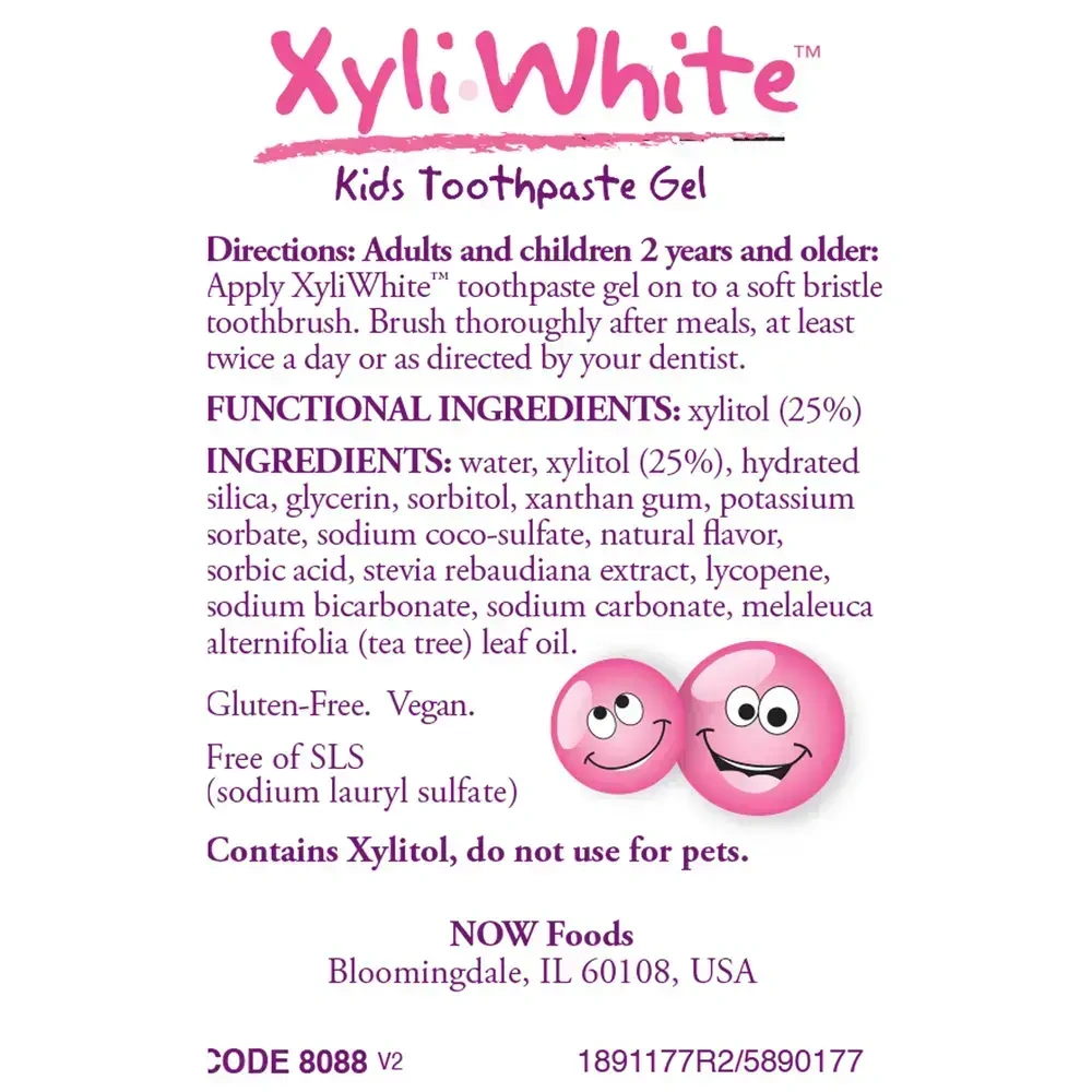 Product image for Xyliwhite Bubblegum Toothpaste.