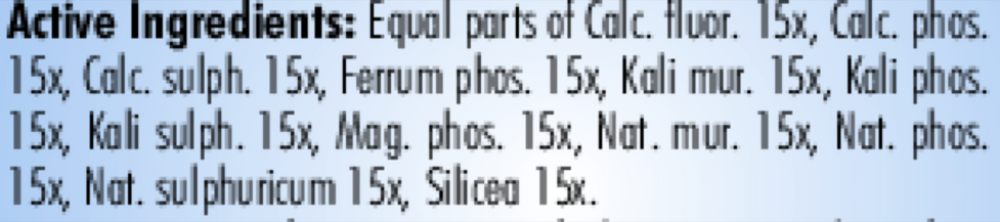 Product image for Cell Salts.