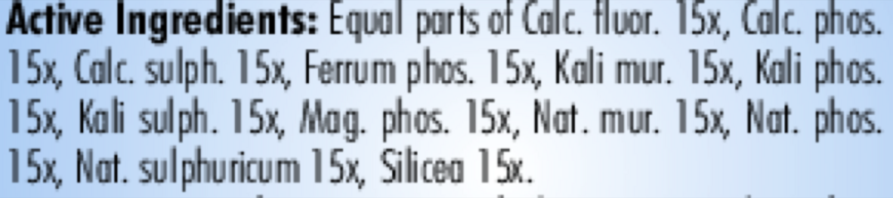 Product image for Cell Salts.