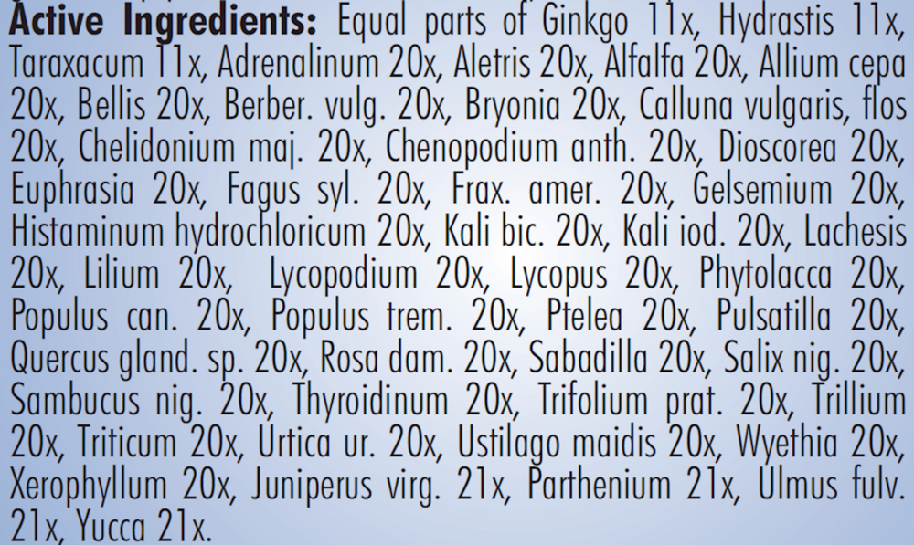 Product image for Pollen-Weeds.